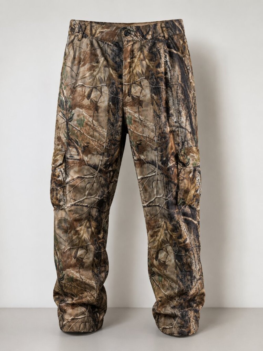 Mad Dog Gear Realtree Camo Hunting Cargo Pants Men's XL Fleece Archer's Choice